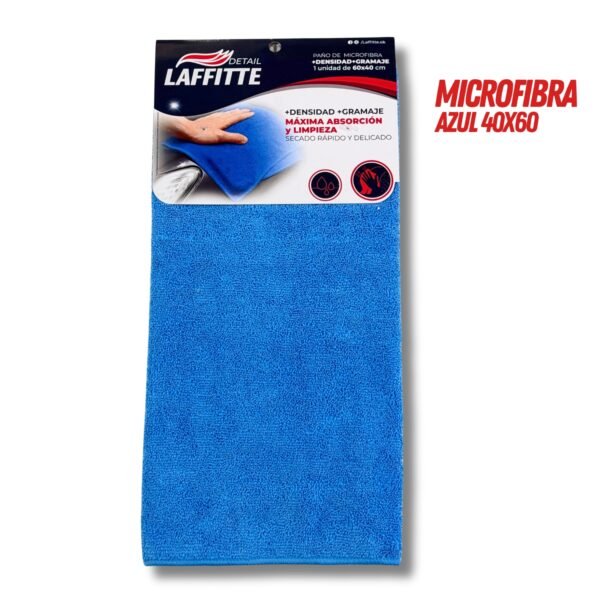 LAFFITTE MICROFIBRA "AZUL" 40x60