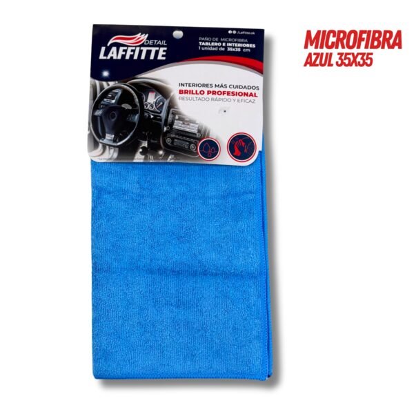 LAFFITTE MICROFIBRA "AZUL" 35x35