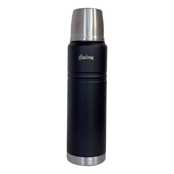 HUDSON TERMO ACERO 1 LT "NEGRO"